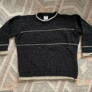 100% wool vintage donegal sweater made in Ireland